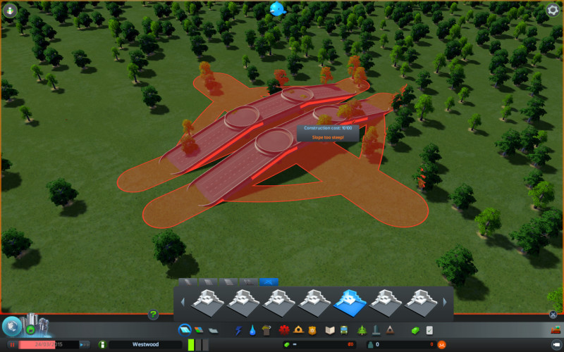 Slope too steep!