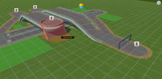 Shortest slope possible
